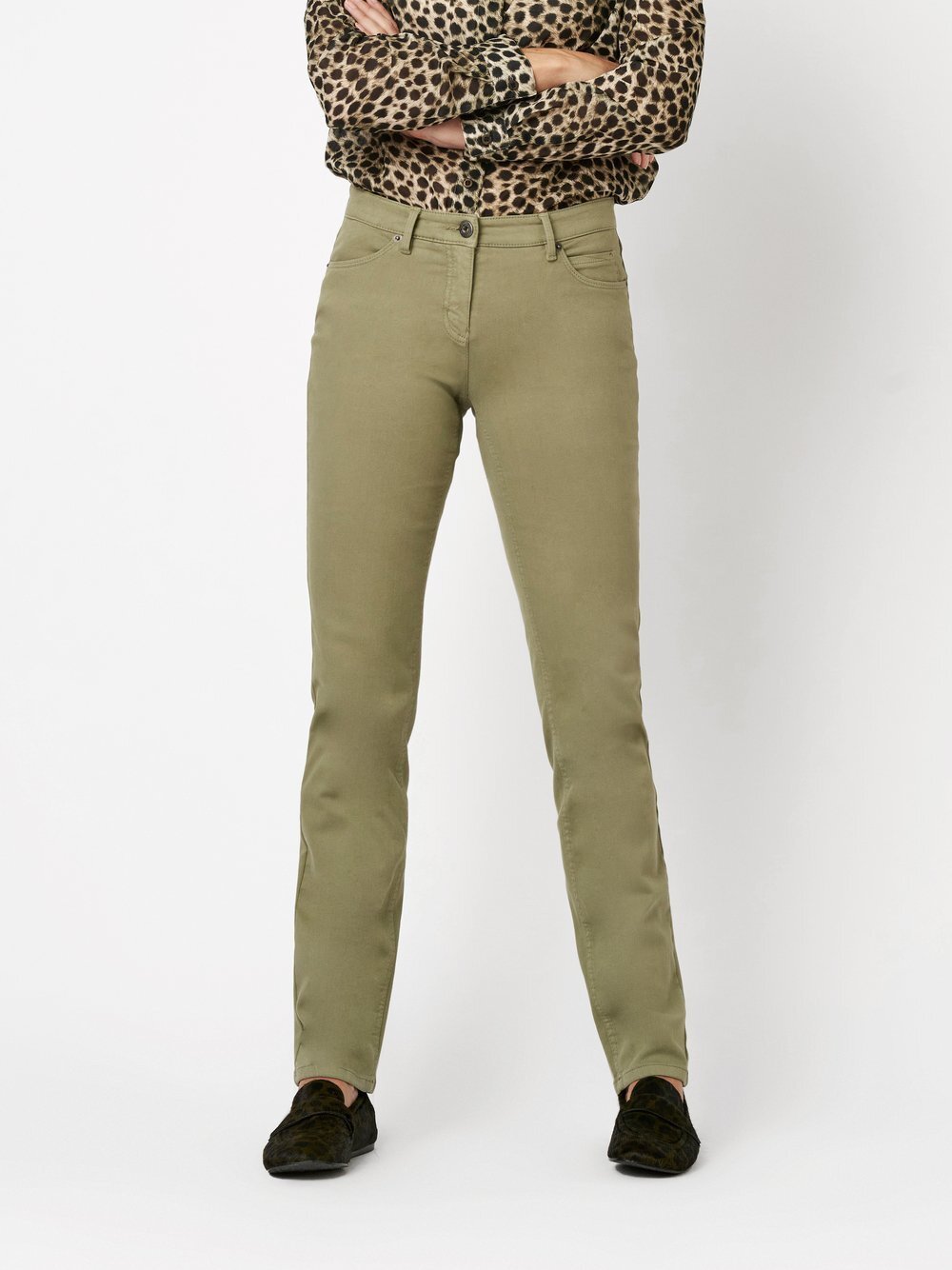 TONI Jeans Damen Baumwolle grün, 24