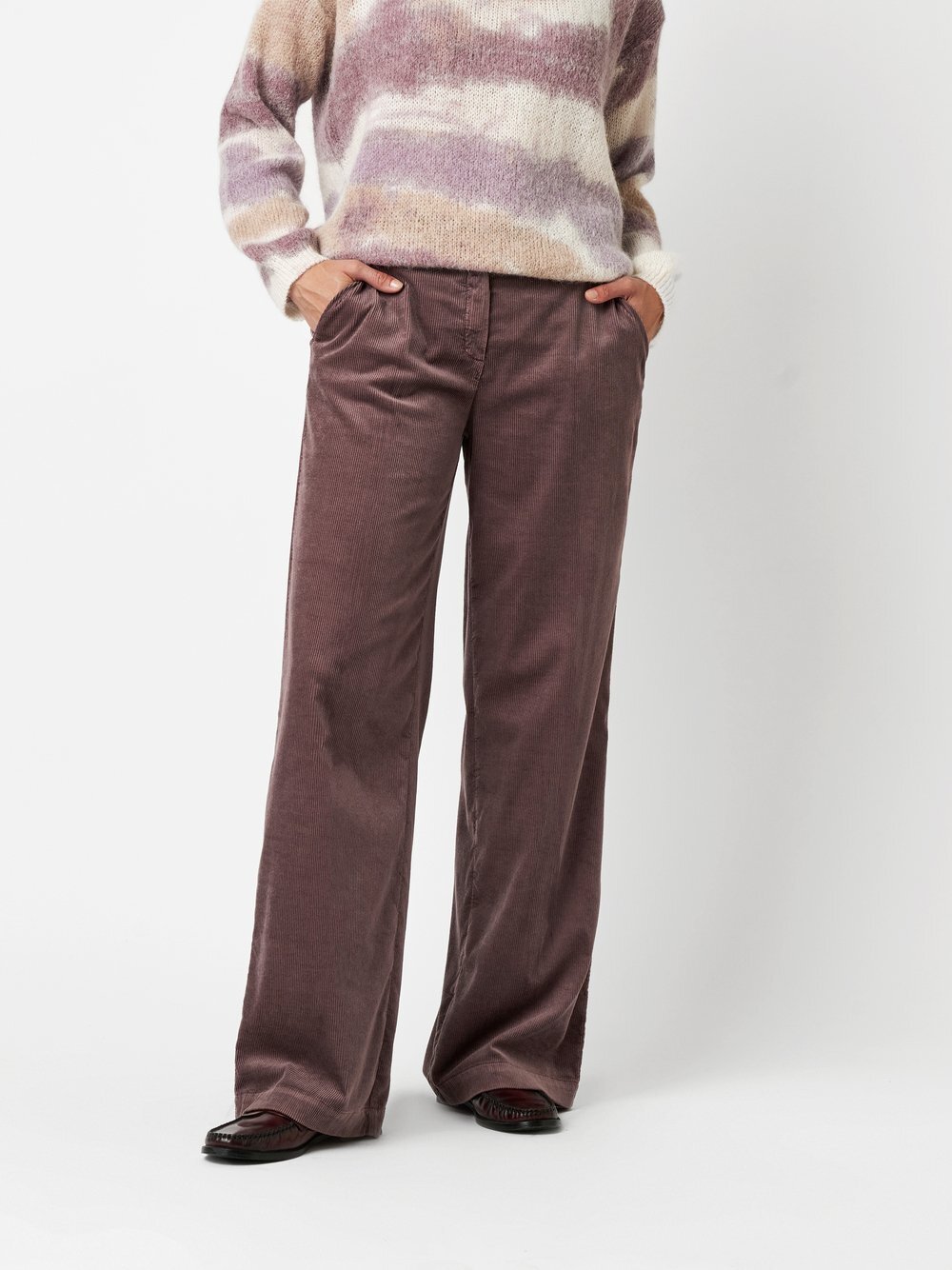 TONI Hose Damen Baumwolle lila, 20