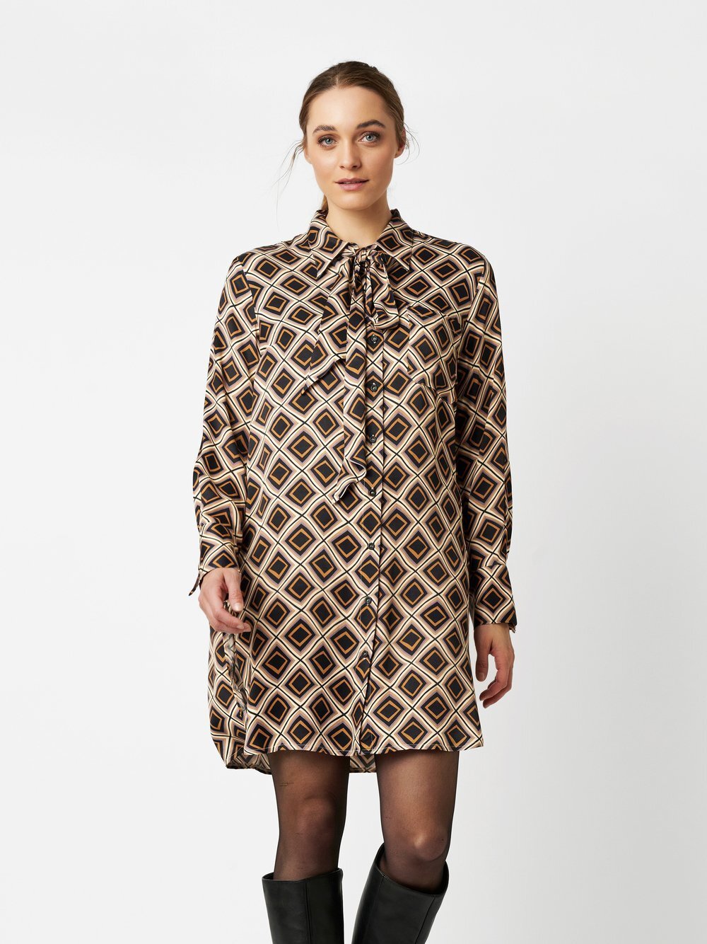 TONI Bluse Damen Viskose mehrfarbig gemustert, 44