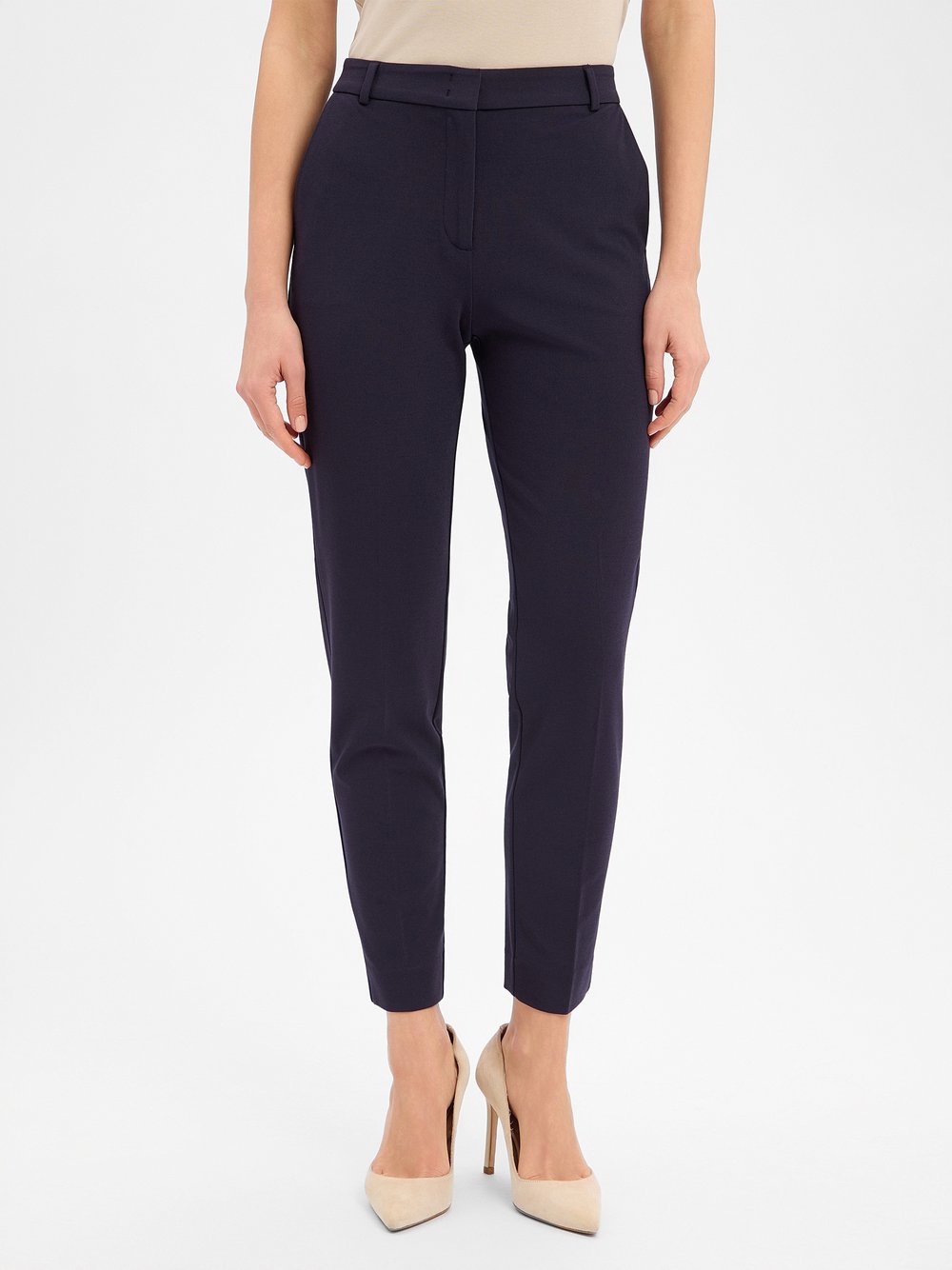 comma Stoffhose Damen blau, 46