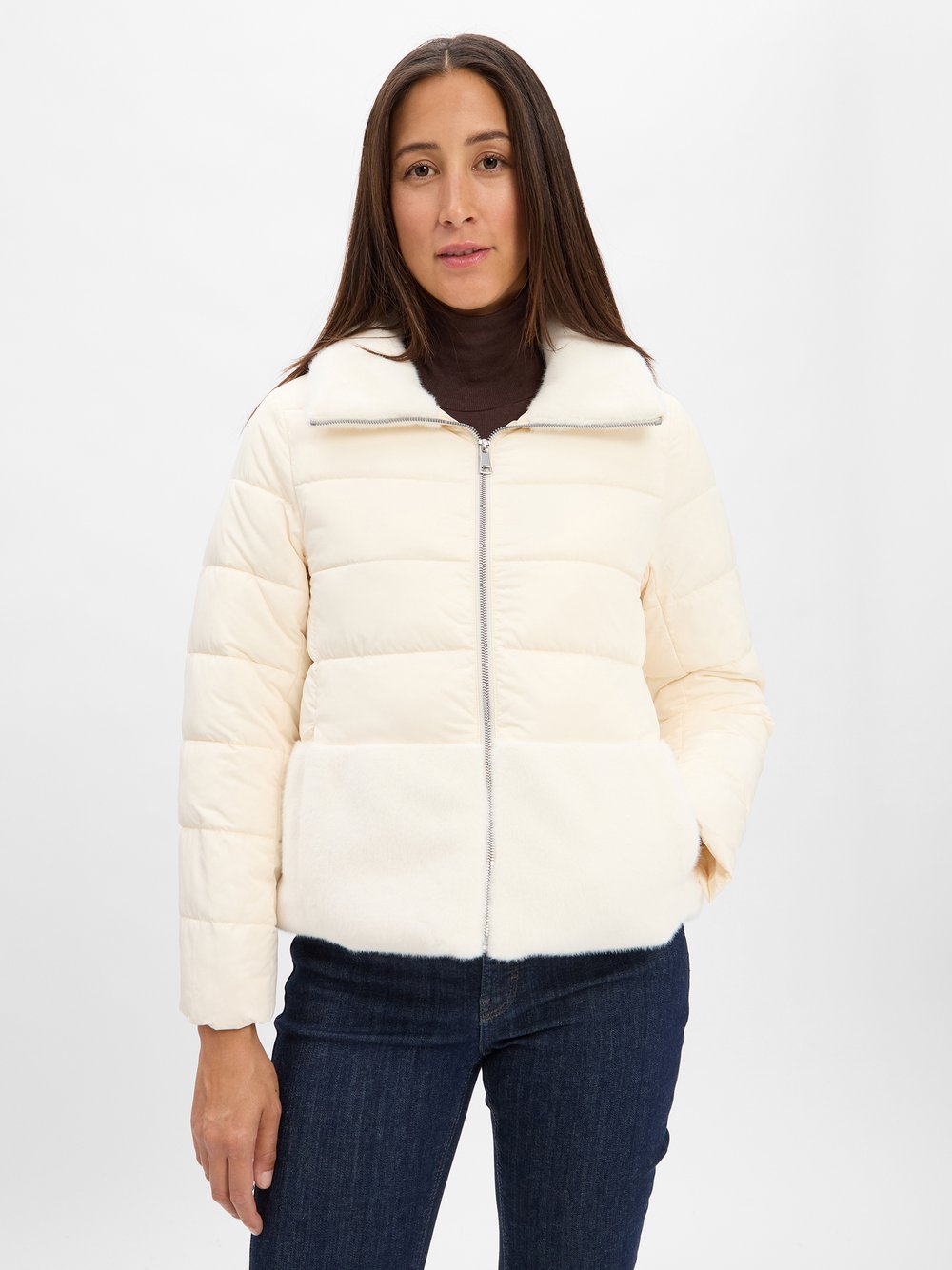 zero Steppjacke Damen weiß, 34