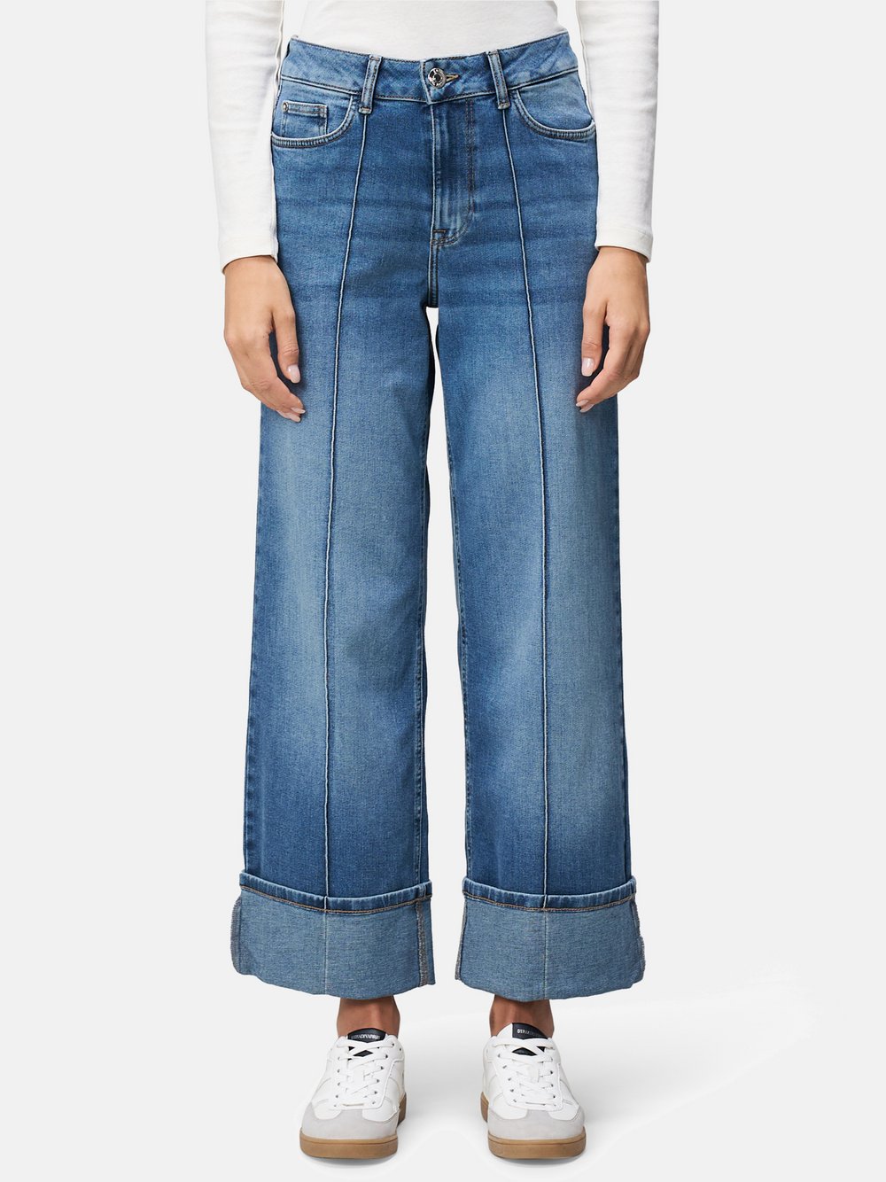 Thumbnail - zero Jeans Damen Baumwolle blau, 44