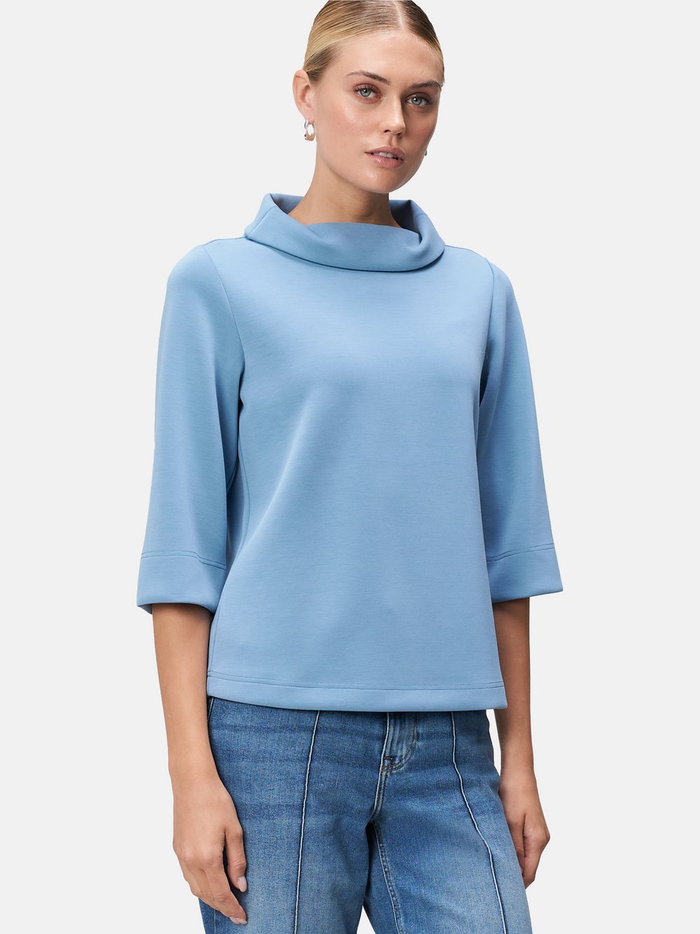 zero Sweatshirt Damen blau, 42