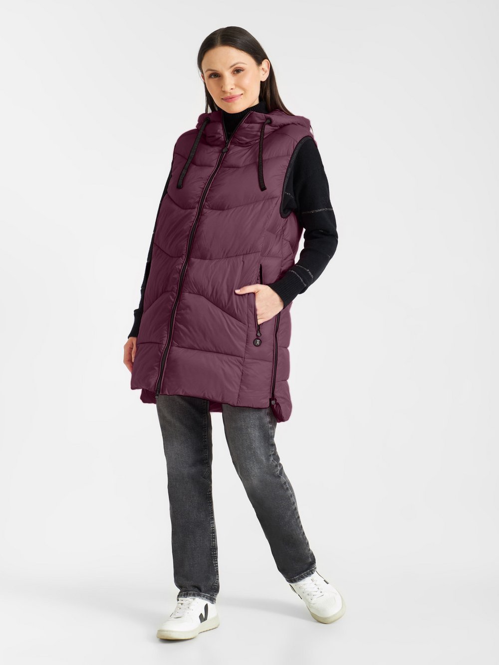 Frieda & Freddies Longweste Damen lila, 40