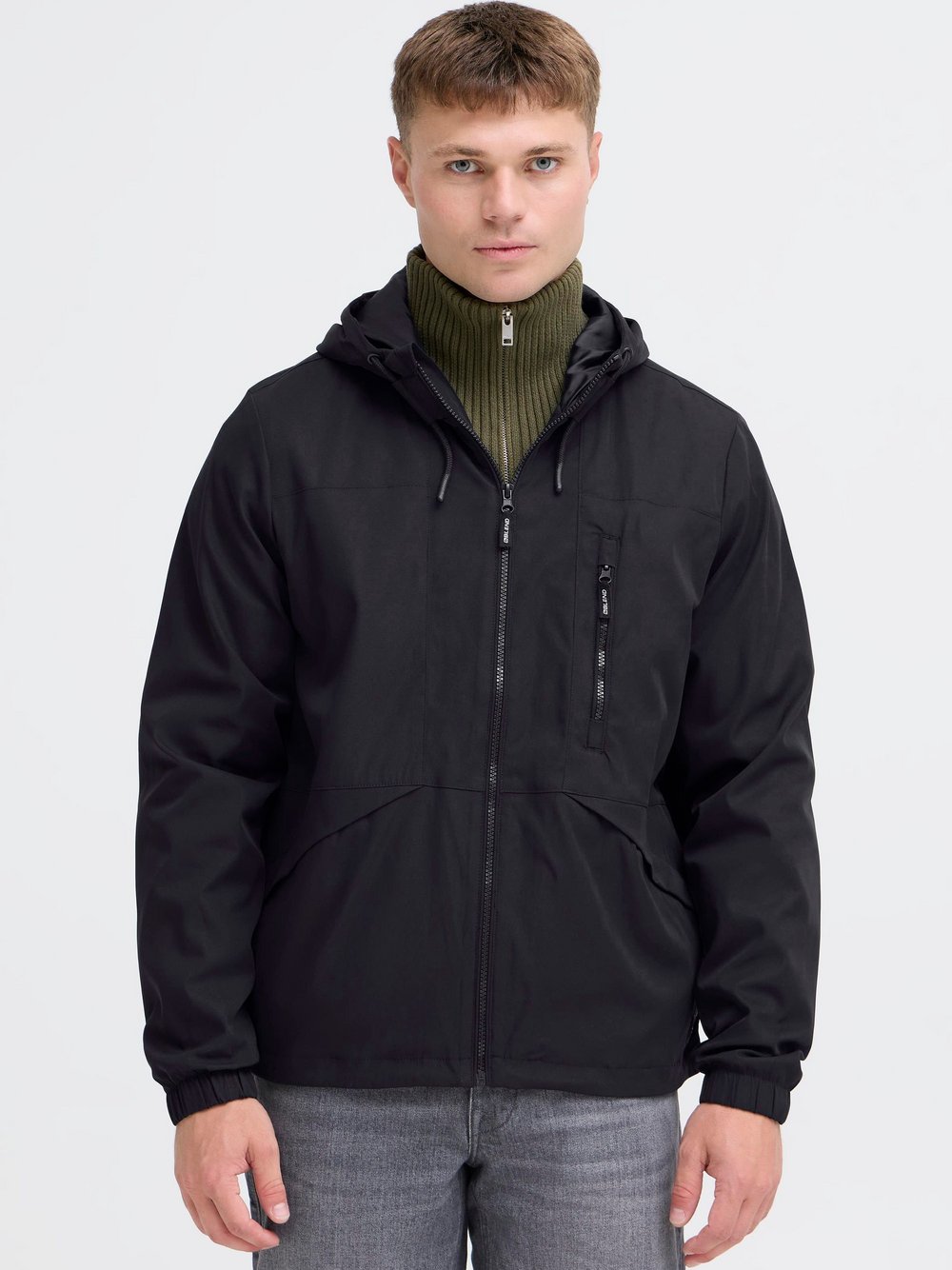 Thumbnail - BLEND Windbreaker Herren schwarz, XL