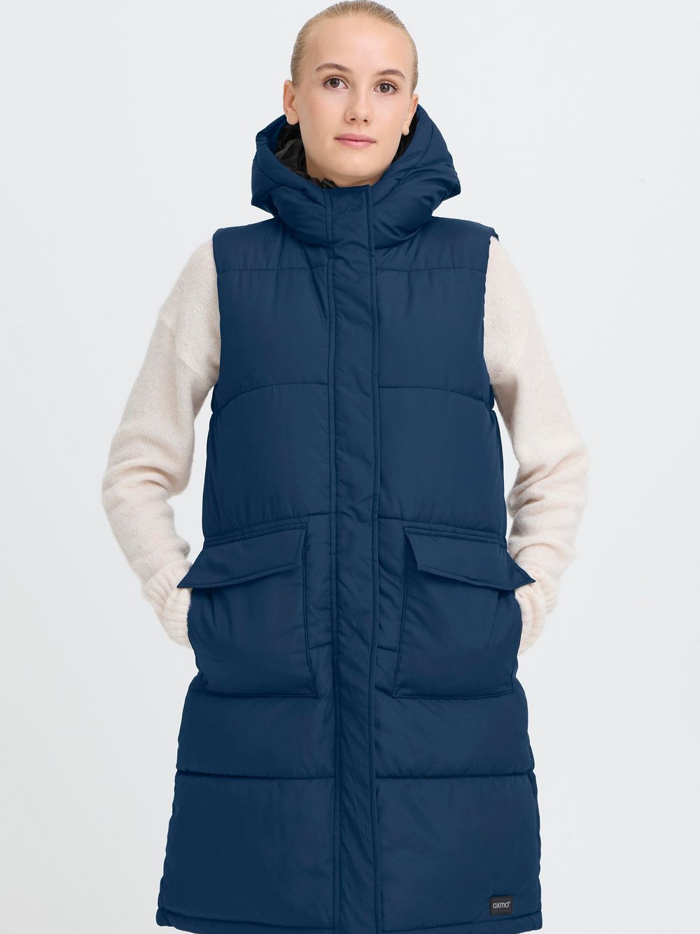 OXMO Steppweste Damen blau, XXL