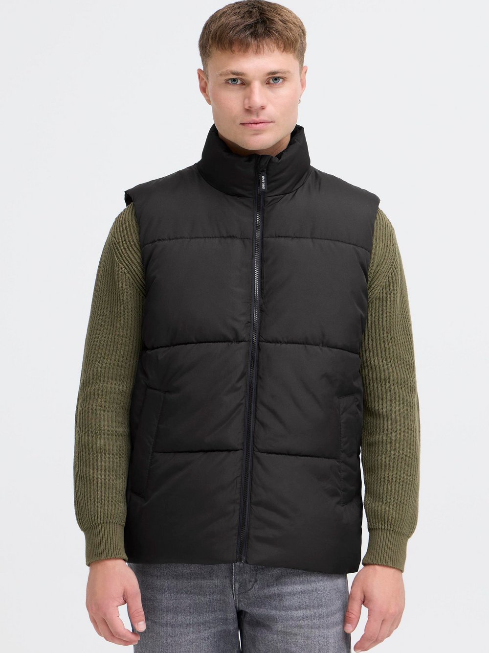 Thumbnail - BLEND Steppweste Herren schwarz, S