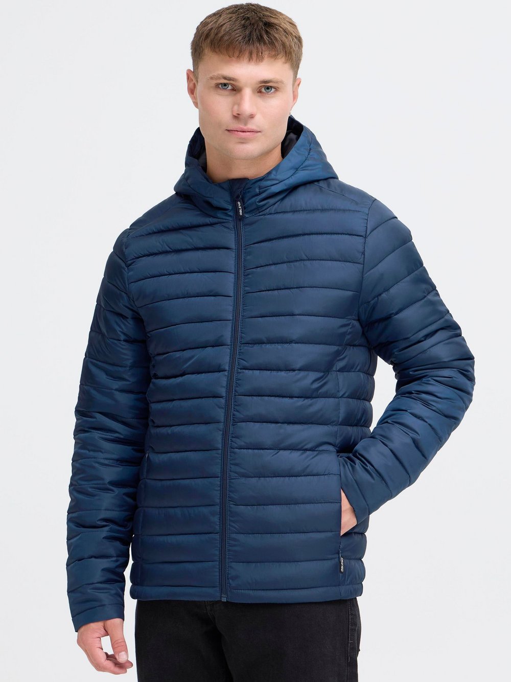 Thumbnail - BLEND Steppjacke Herren blau, L