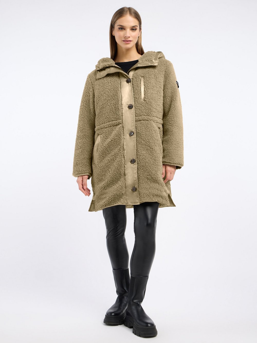 Frieda & Freddies Wintermantel Damen grün, 46