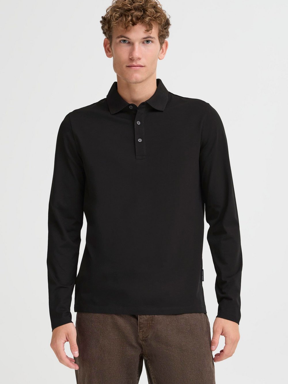 CASUAL FRIDAY Sweatshirt Herren Baumwolle schwarz, XL