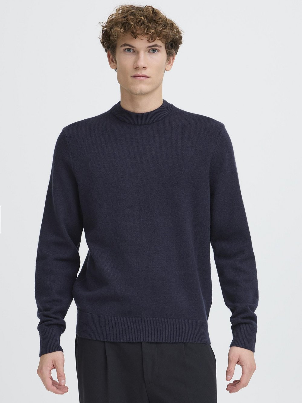 CASUAL FRIDAY Strickpullover Herren blau, XL