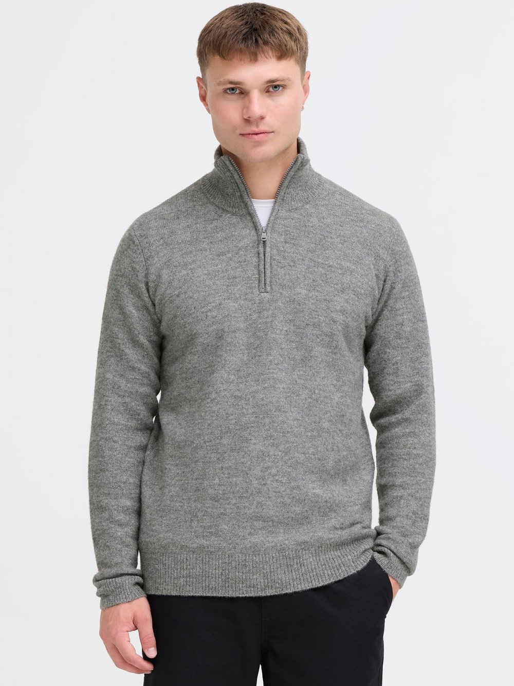 Thumbnail - Indicode Troyer Herren grau meliert, M