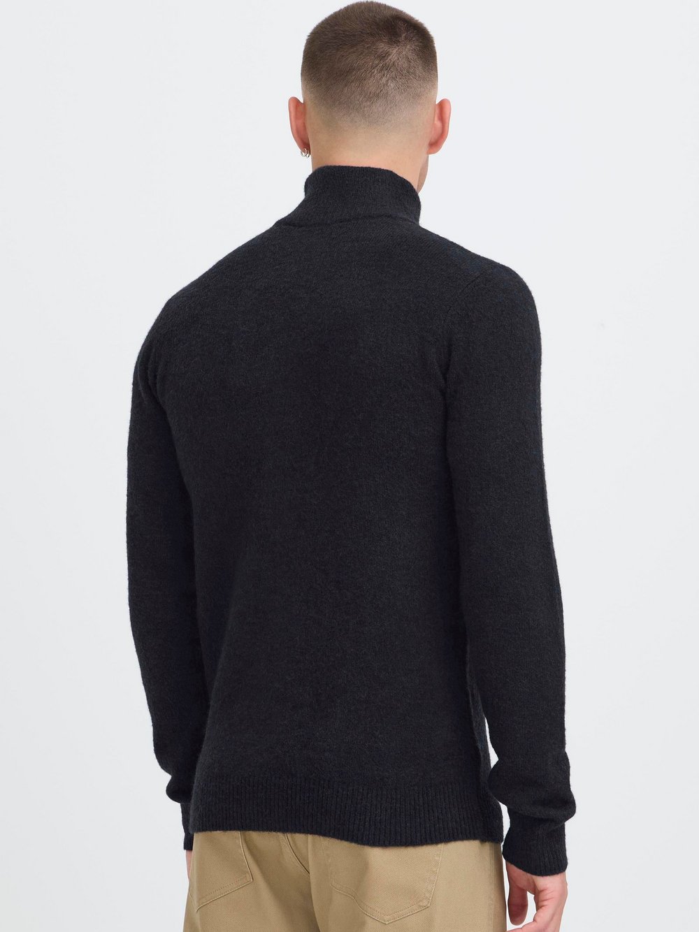 Indicode Trainingsjacke Herren schwarz meliert, L