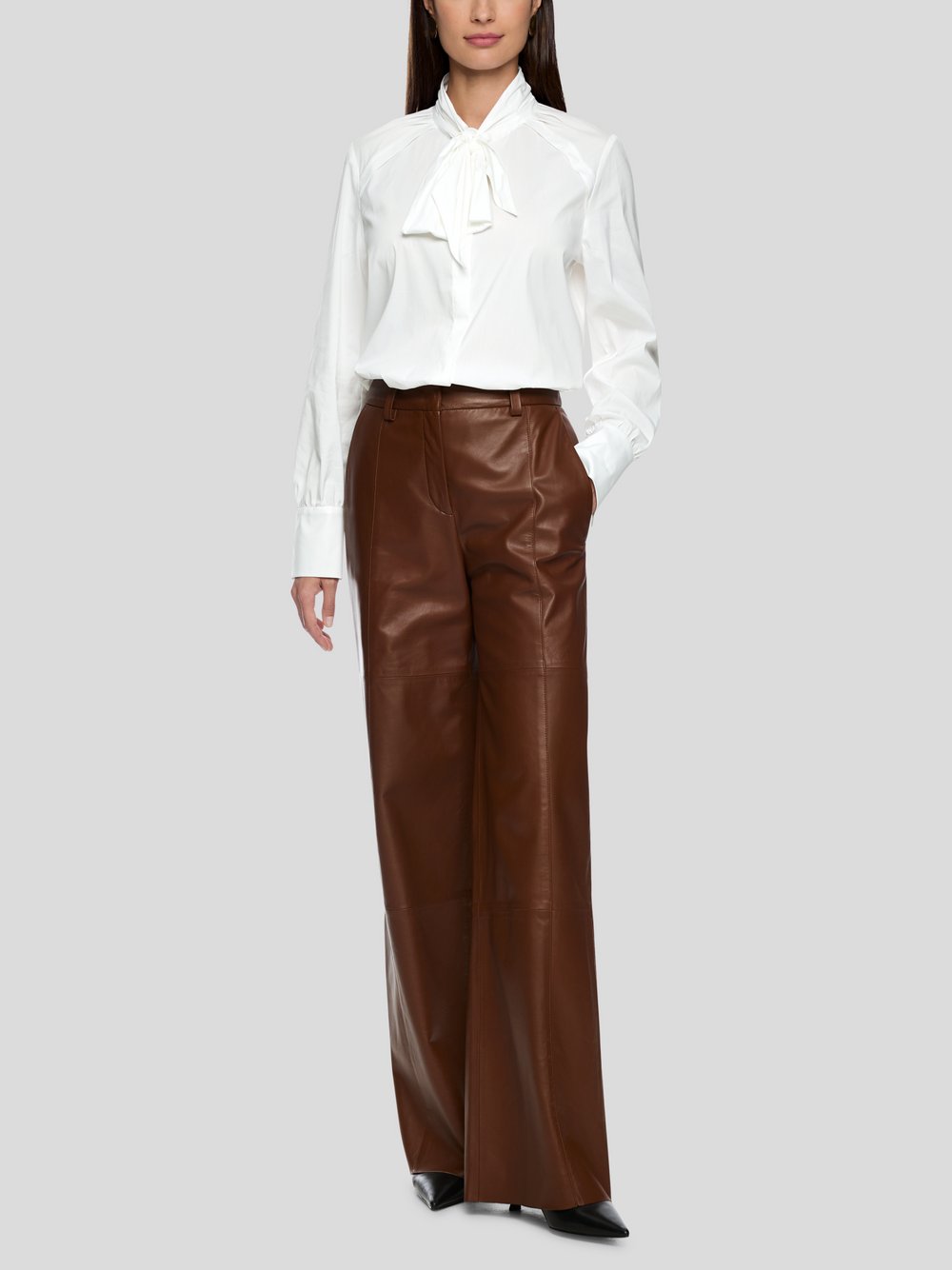 Thumbnail - Marc Cain Bluse Damen Baumwolle weiß, 46