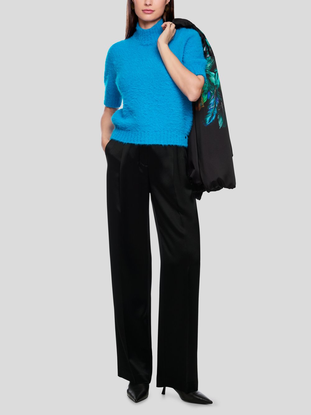 Marc Cain Pullover Damen Wolle blau, 36