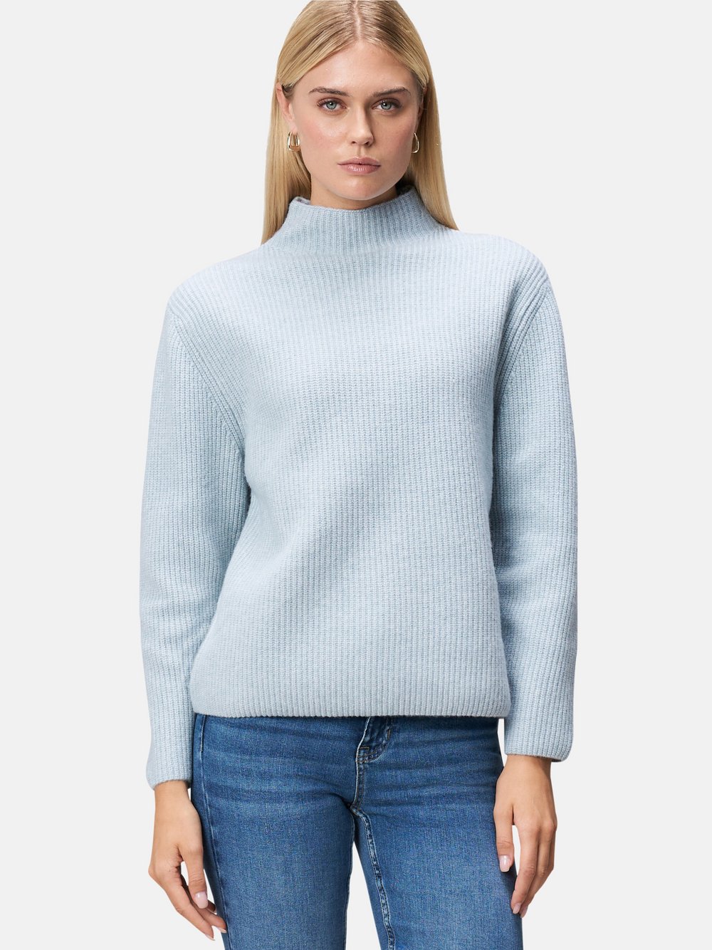 zero Strickpullover Damen blau, 38