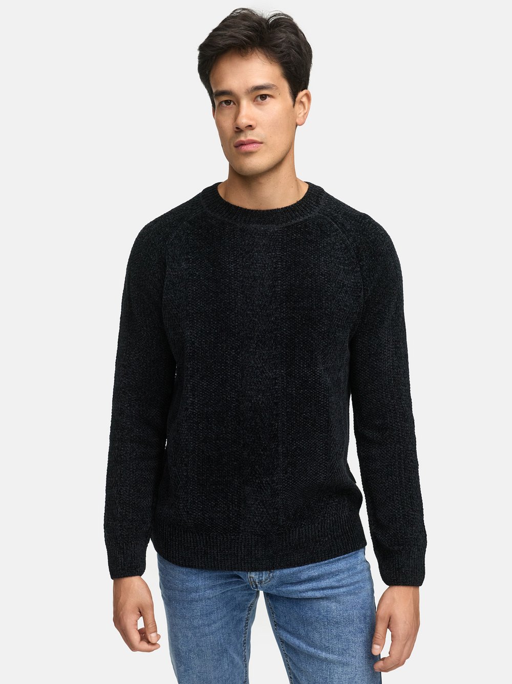 Indicode Strickpullover Herren schwarz, M