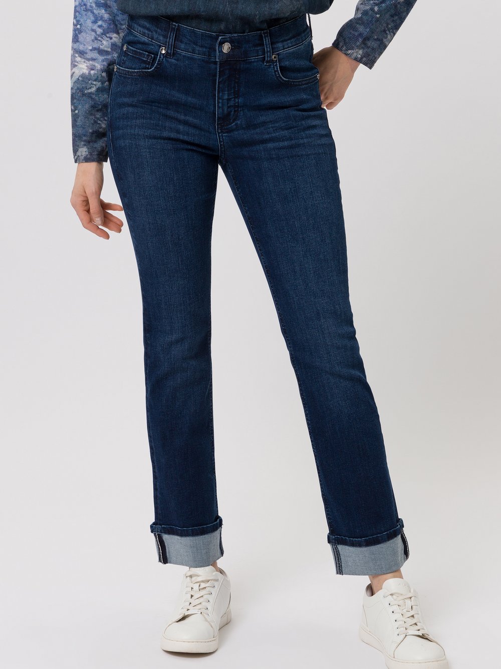 TUZZI Jeans Damen Baumwolle blau, 44