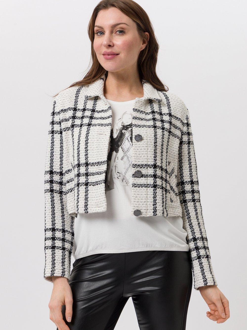 Thumbnail - TUZZI Jacke Damen Baumwolle schwarz, 40