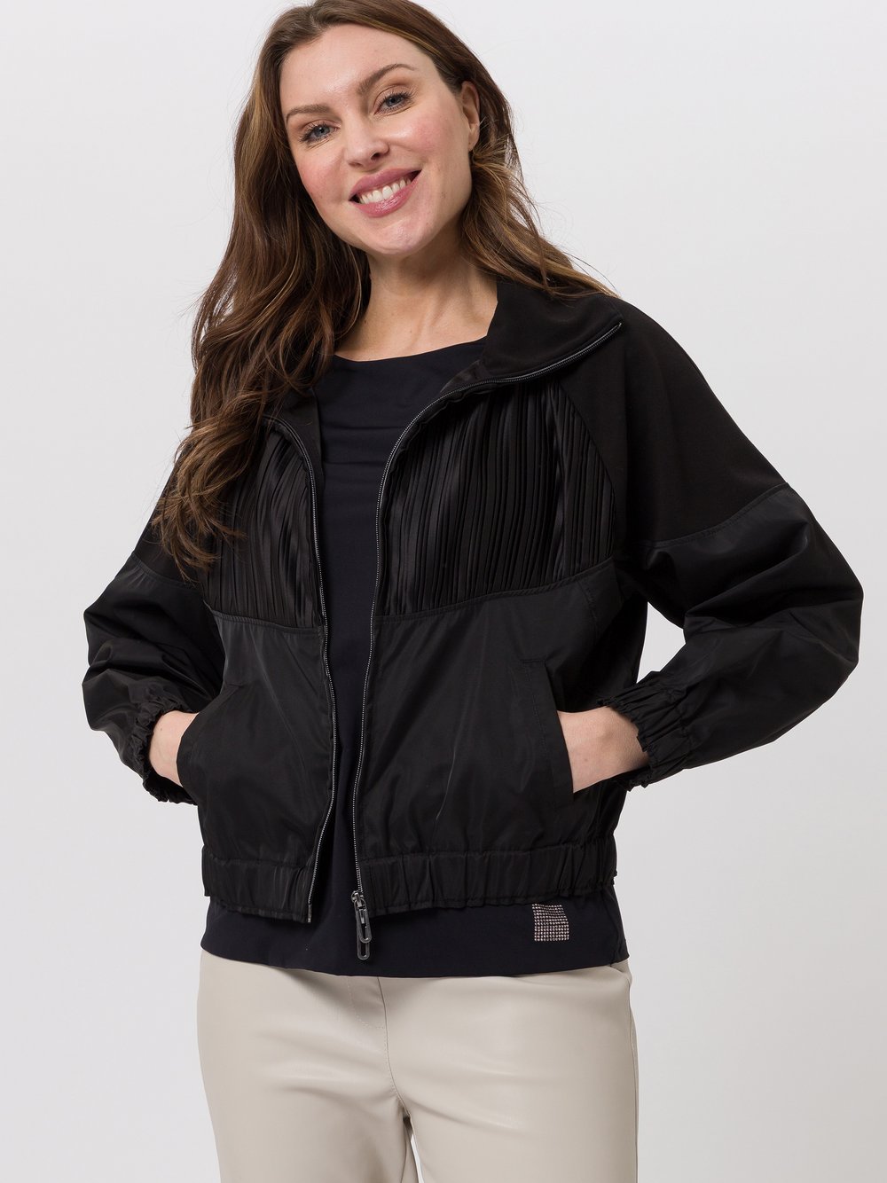 TUZZI Jacke Damen Viskose schwarz, 46