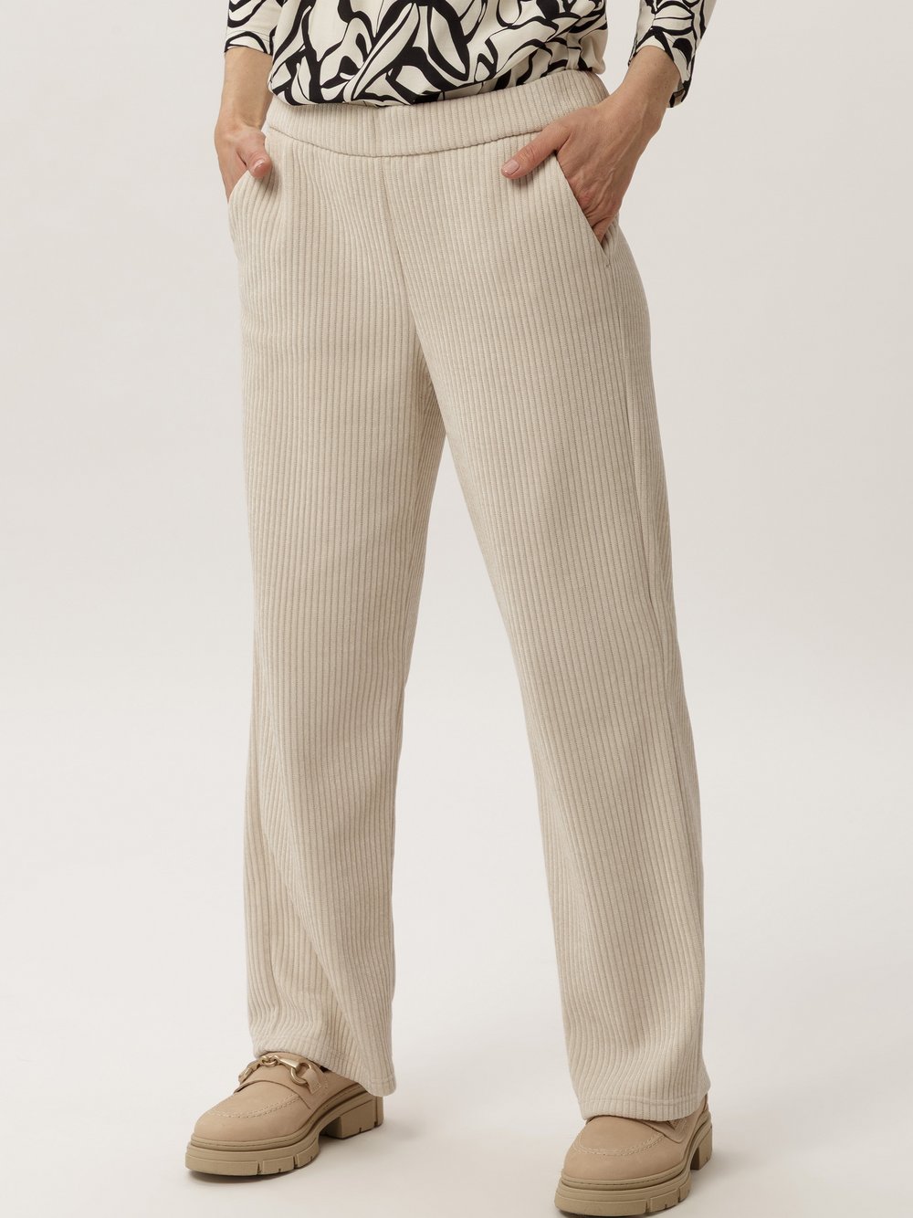 Frank Walder Cordhose Damen beige, 44