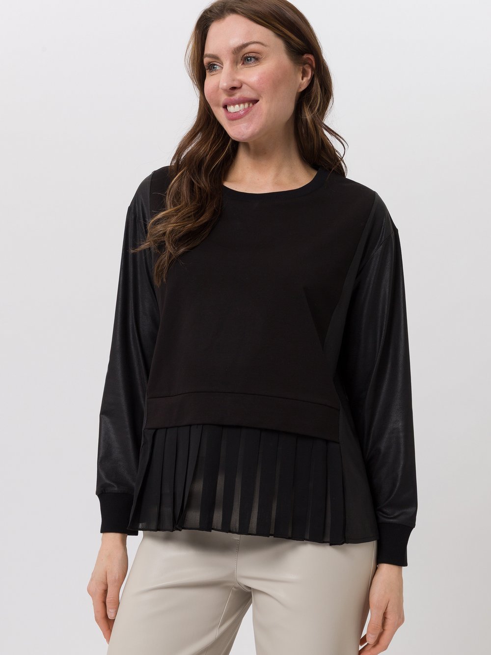 TUZZI Shirt Damen schwarz, 48