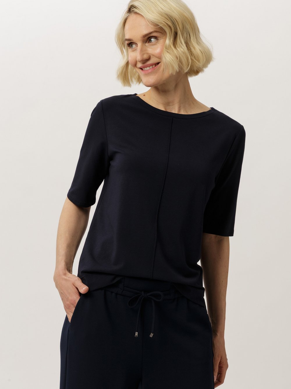 Frank Walder Shirt Damen Baumwolle blau, 44