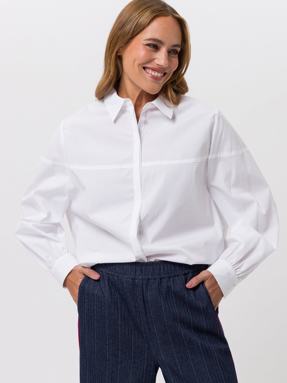 TUZZI Bluse Damen Baumwolle weiß, 44