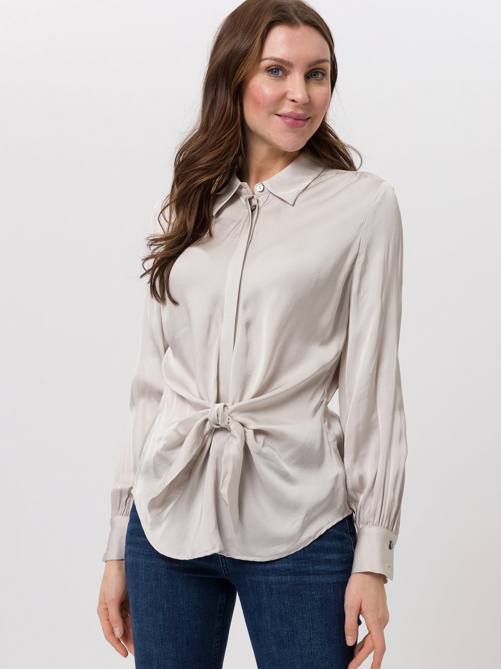 TUZZI Bluse Damen Viskose weiß, 42