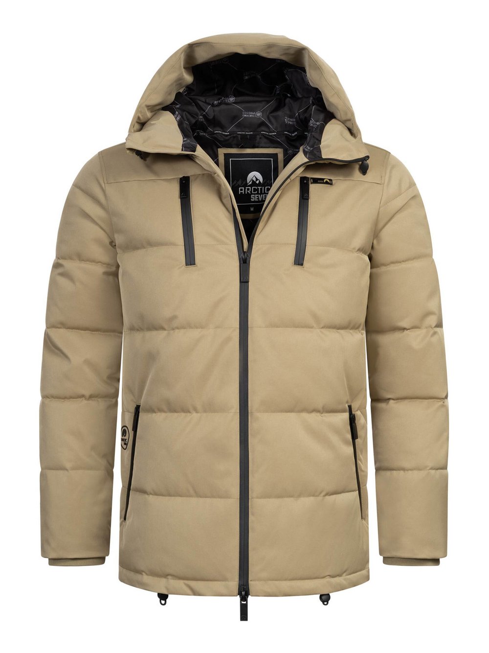 Arctic Seven Winterjacke Herren beige, XL