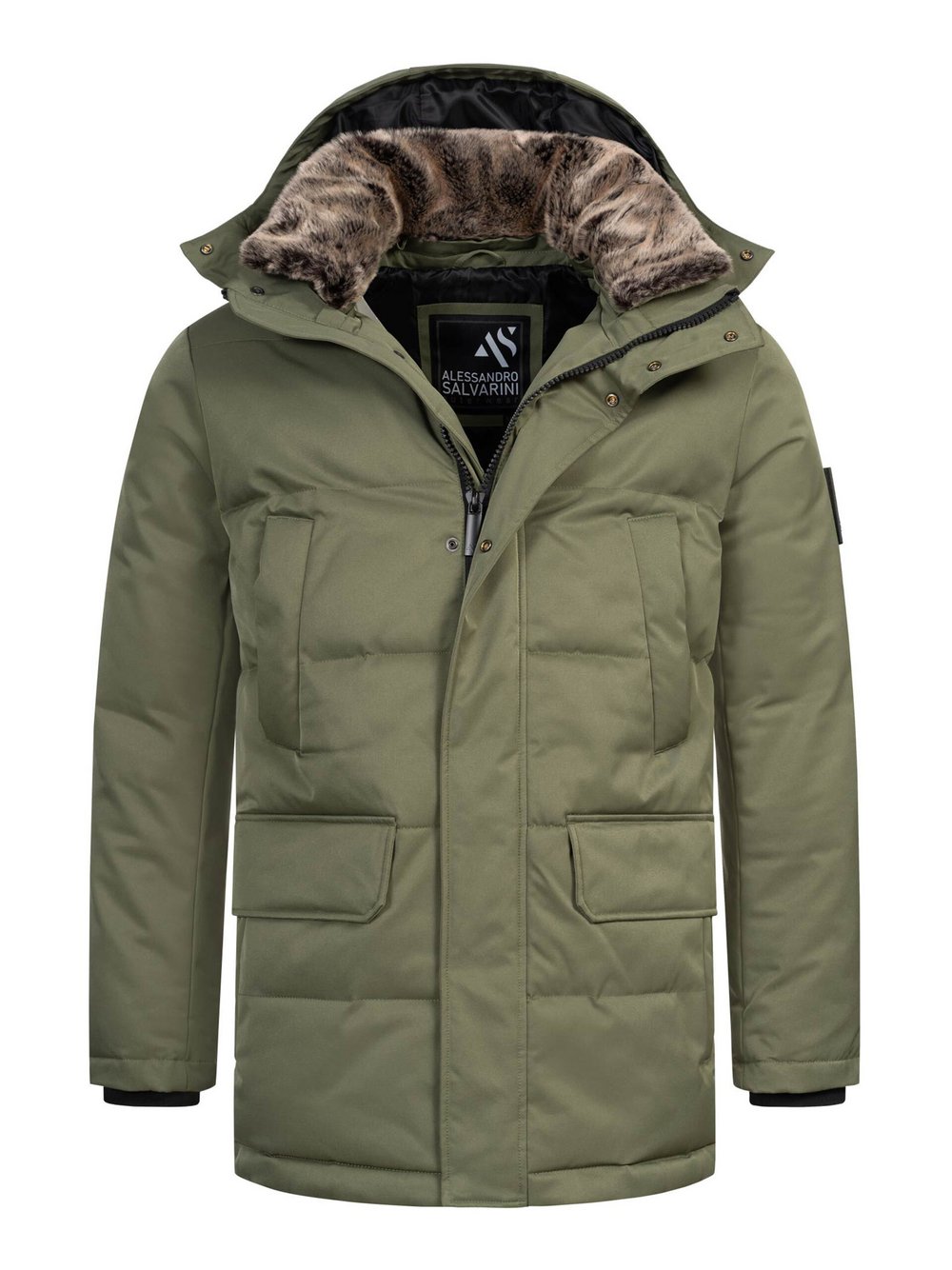 Alessandro Salvarini Winterjacke  Herren grün, S