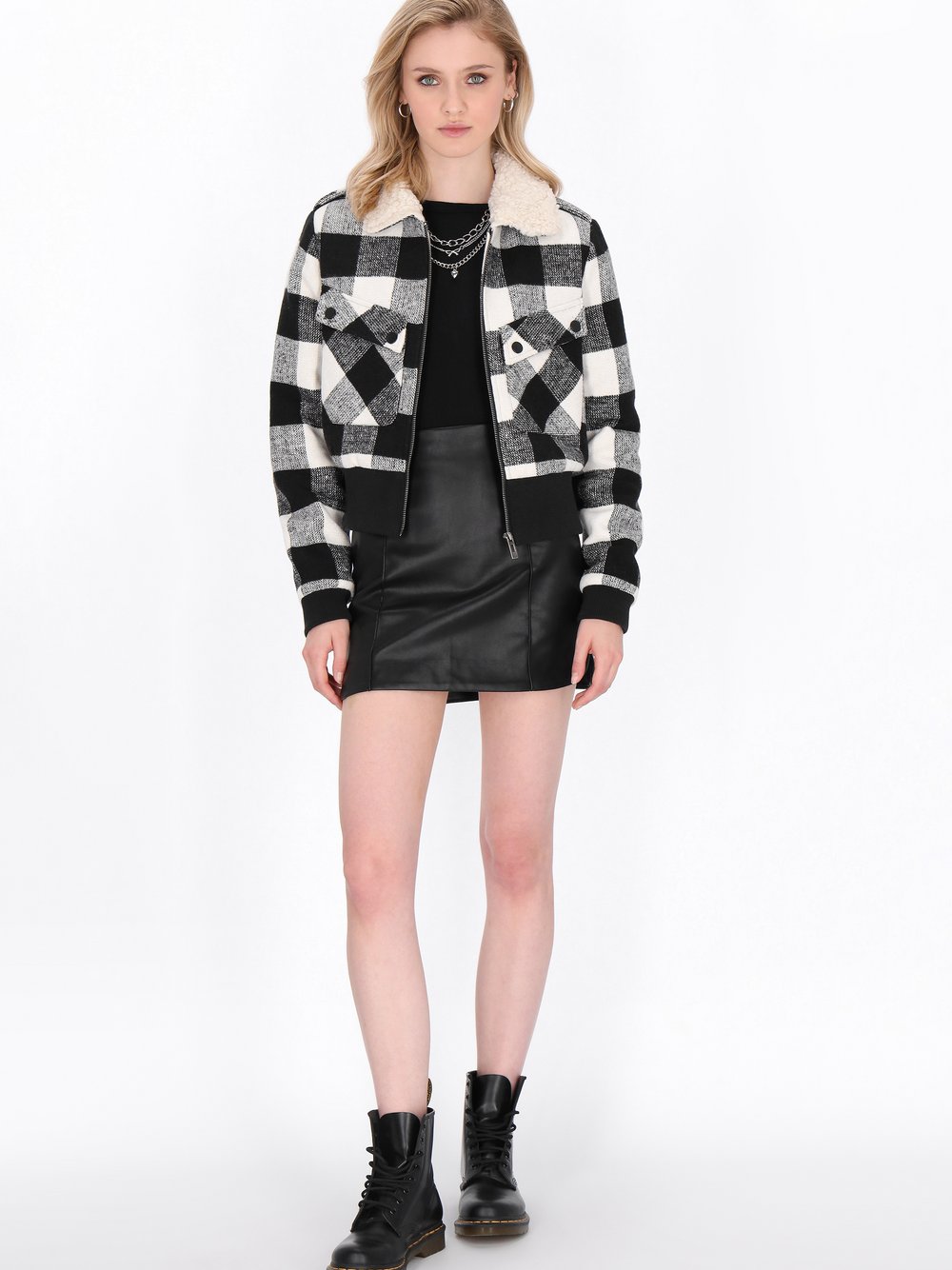 Thumbnail - MyMo Jacke Damen mehrfarbig gemustert, XL