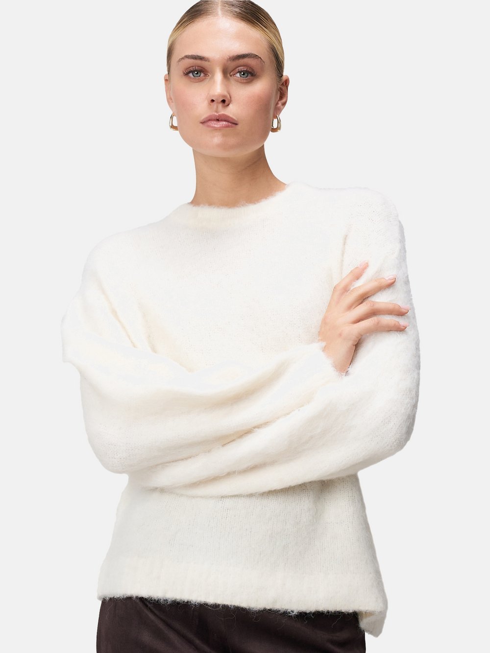 zero Strickpullover Damen weiß, M