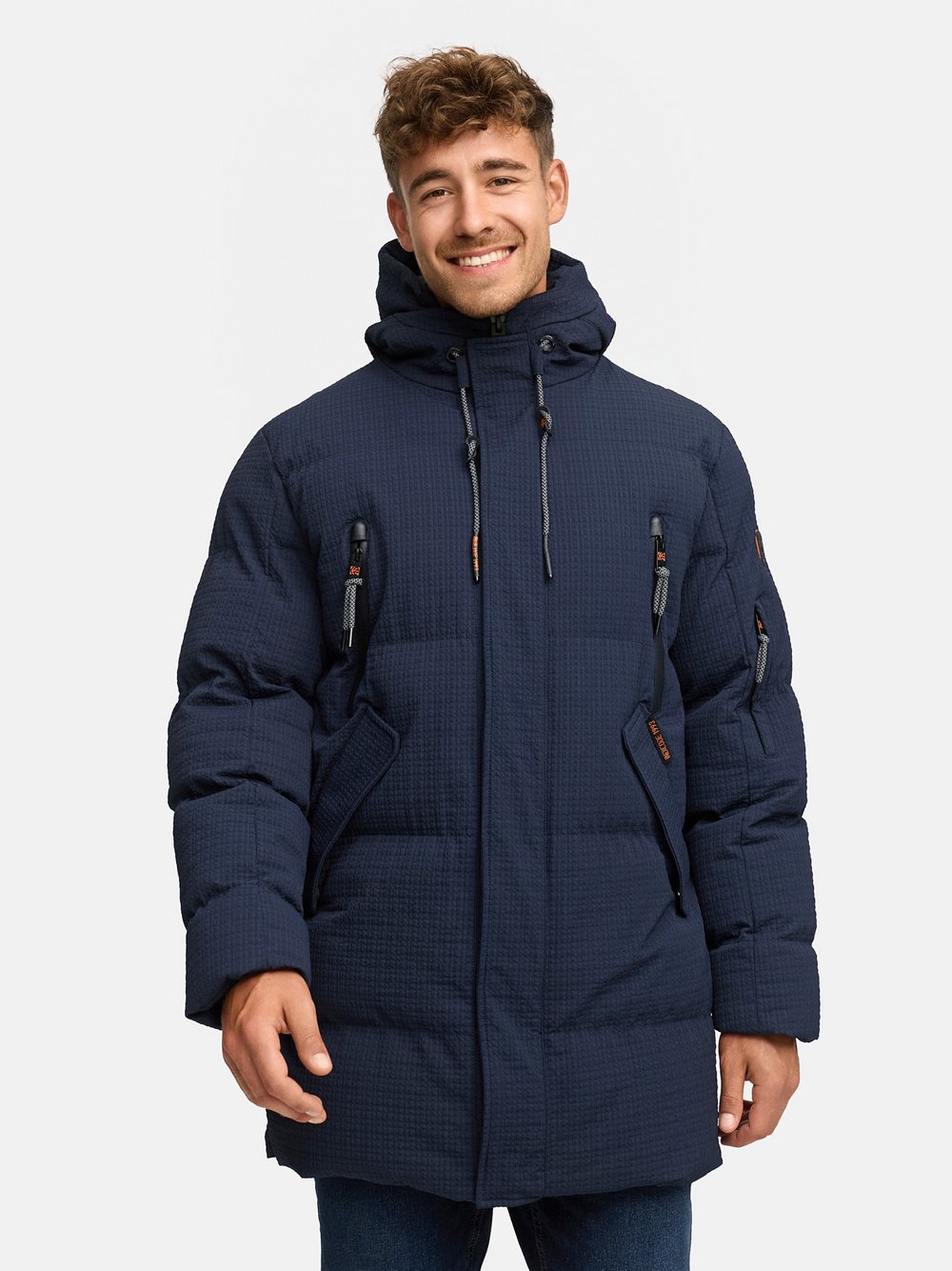 Thumbnail - Indicode Parka Herren blau, S