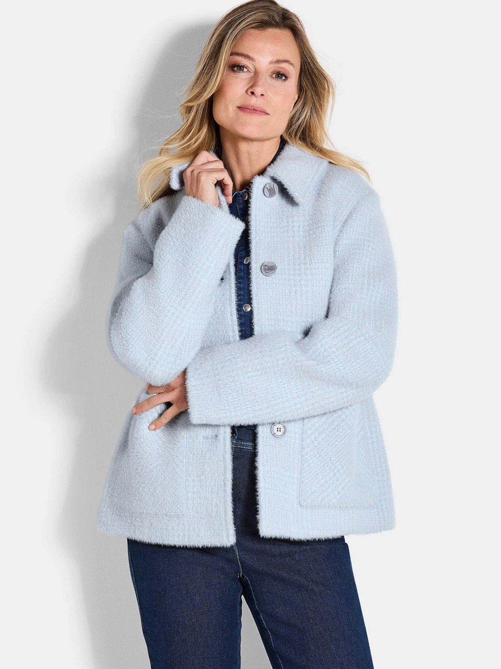 Goldner Jacke Damen grau, 48