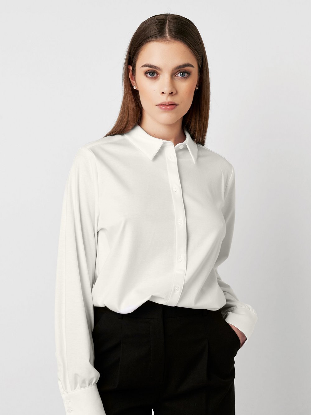 DESOTO Bluse Damen Baumwolle beige, 38