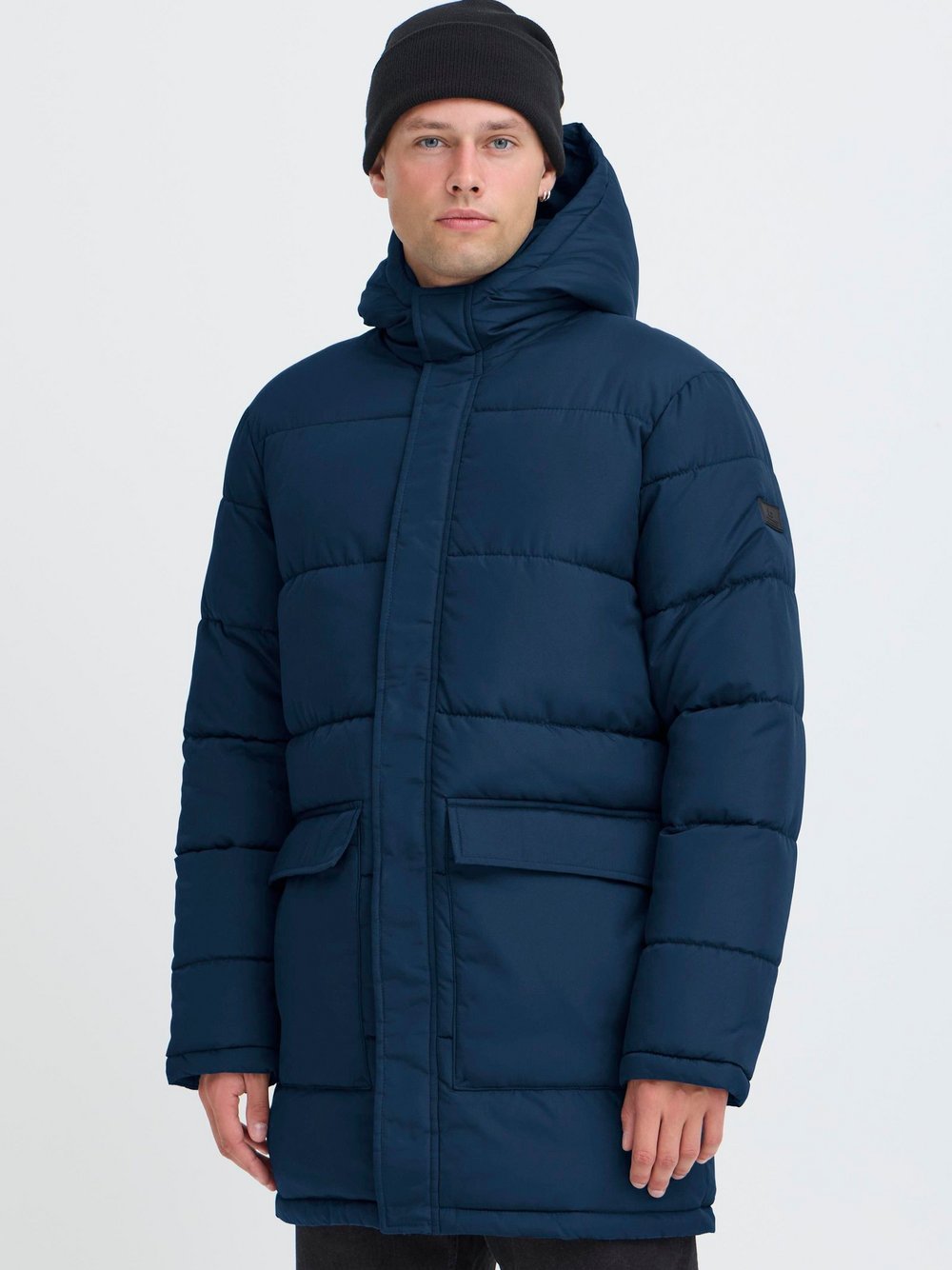 BLEND Steppmantel Herren blau, L