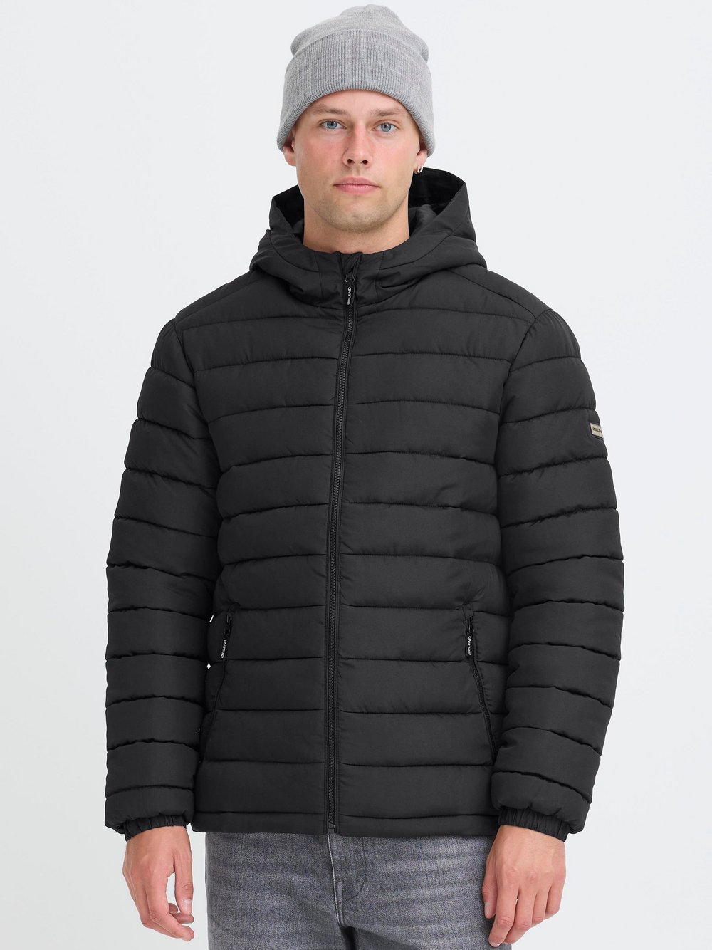 Thumbnail - BLEND Steppjacke Herren schwarz, XL