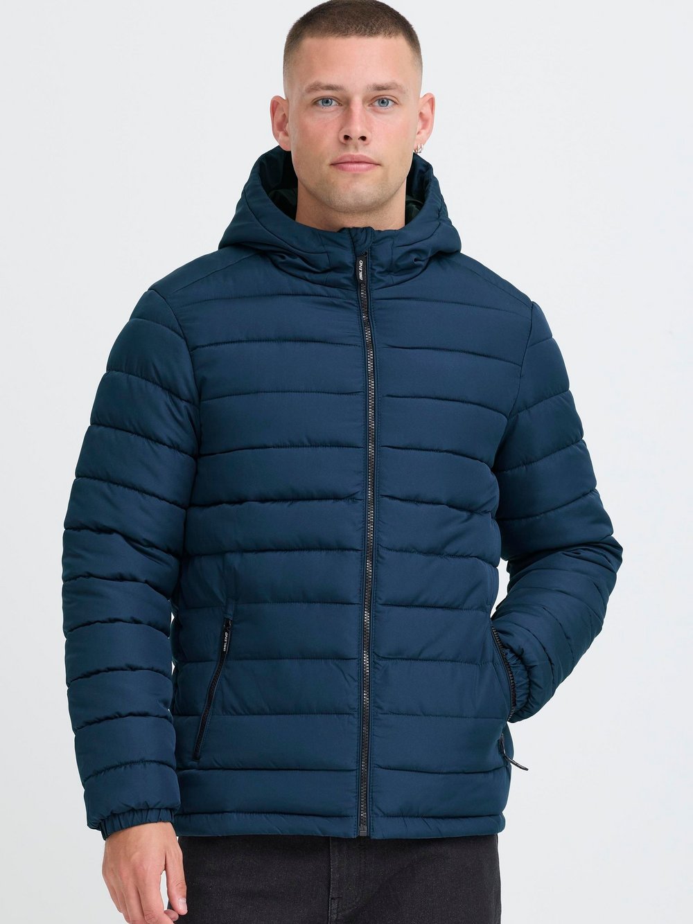 Thumbnail - BLEND Steppjacke Herren blau, L