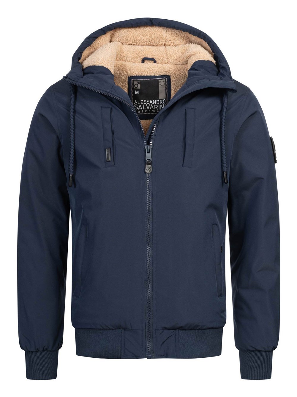 Alessandro Salvarini Winterjacke  Herren blau, XXXL