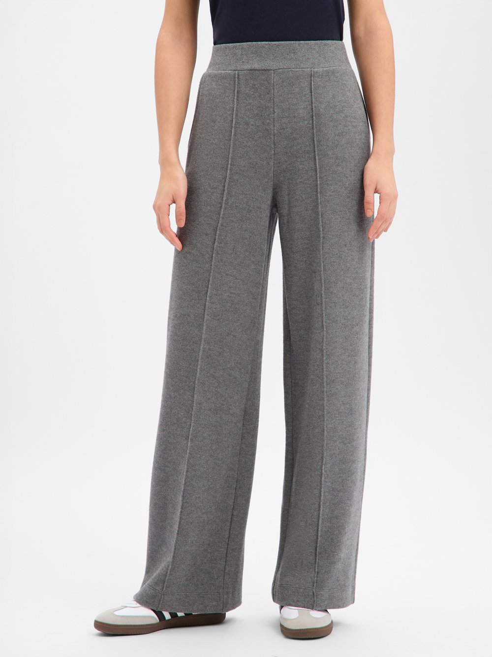 Thumbnail - s.Oliver Stoffhose Damen grau meliert, 36