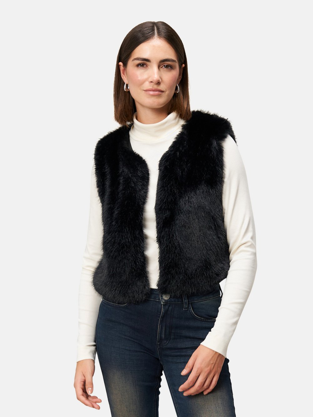 zero Weste Damen schwarz, L