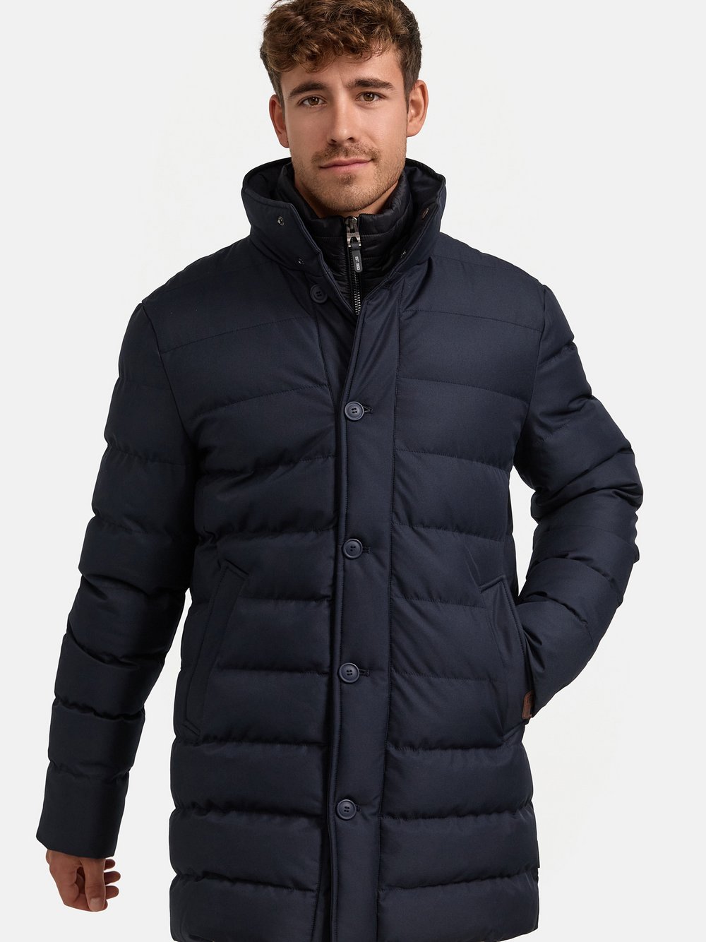 Thumbnail - Indicode Winterjacke Herren blau, S