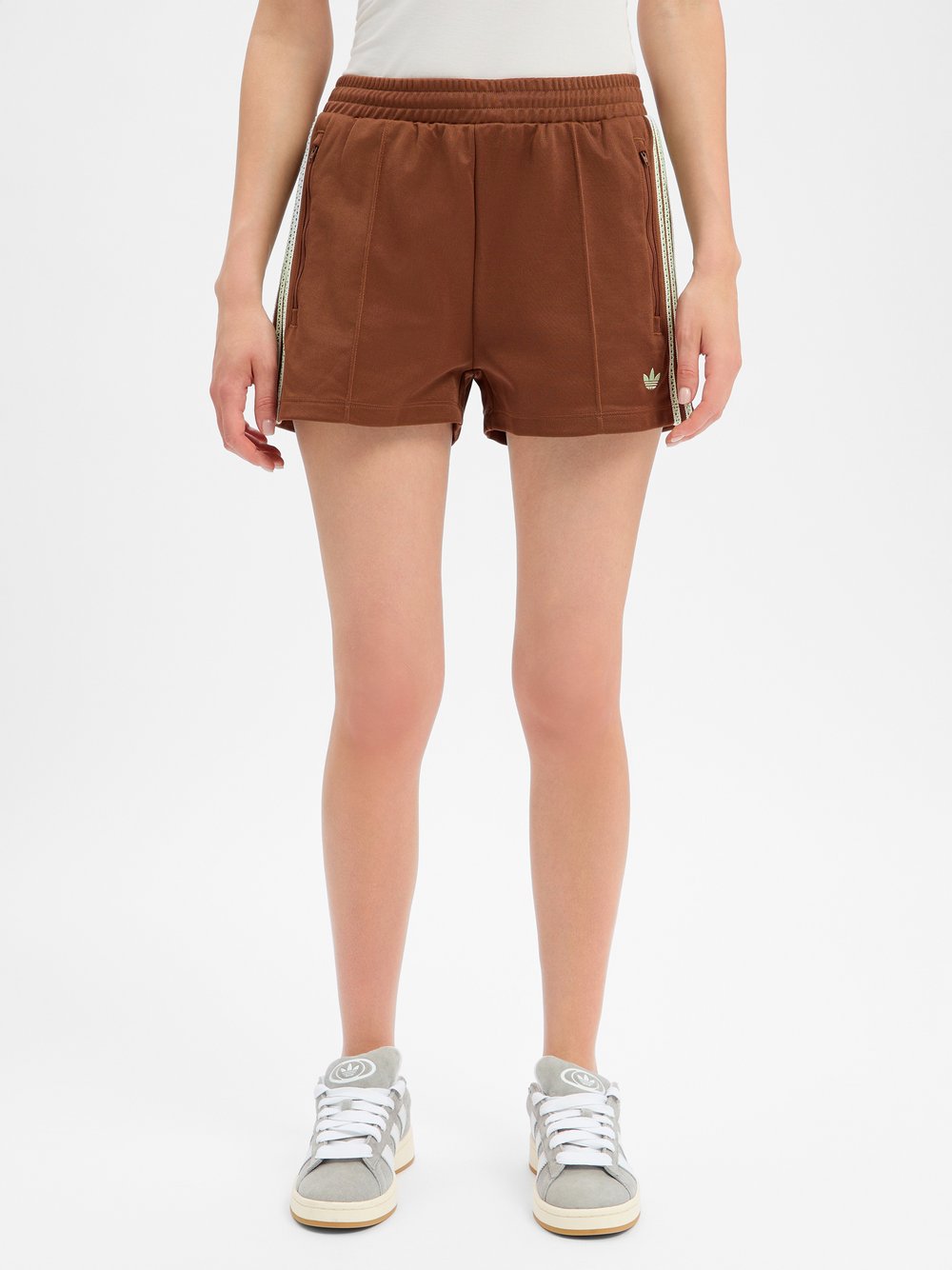 adidas Originals Szorty Kobiety Bawełna brązowy