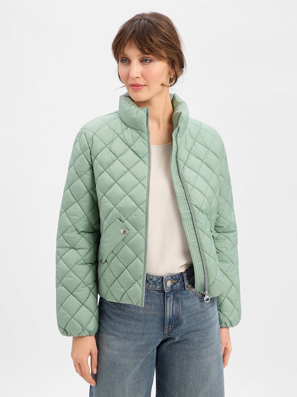 s.Oliver Steppjacke Damen grün, 42