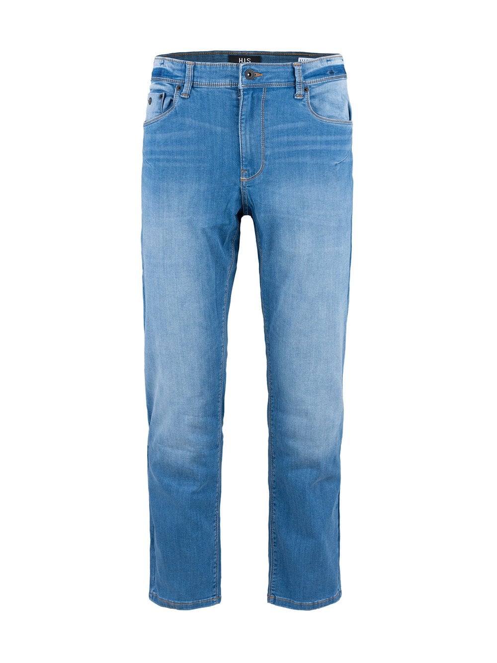 HIS Regular-fit Jeans Herren Baumwolle blau, 31-34