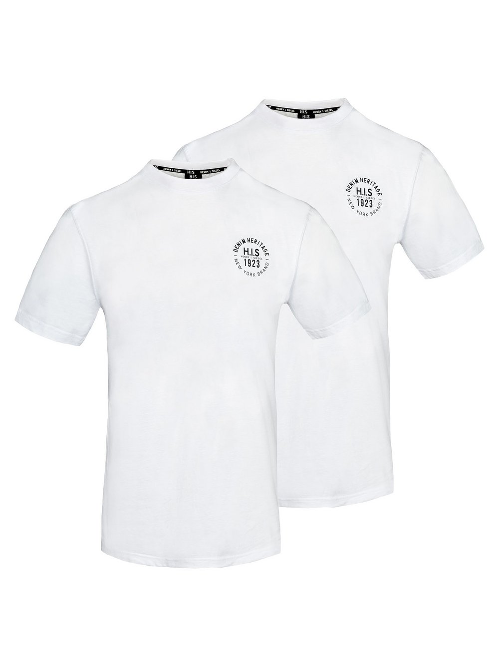 HIS T-Shirt  Herren Jersey weiß, XXL