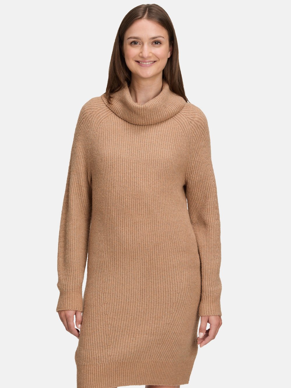 Betty & Co Strickkleid Damen Polyamid beige, 38