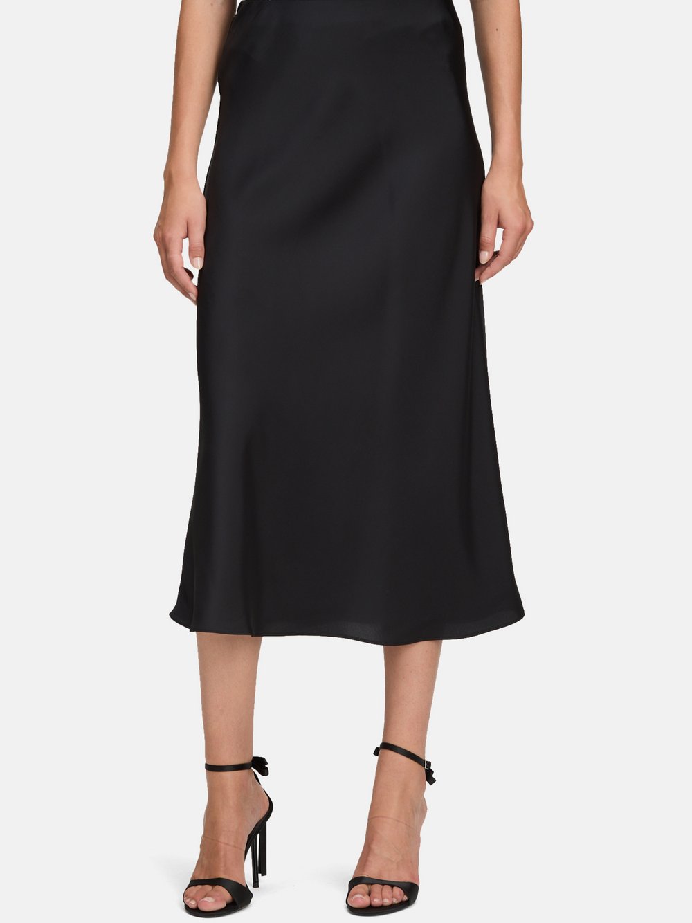 Betty & Co Satinrock Damen schwarz, 40