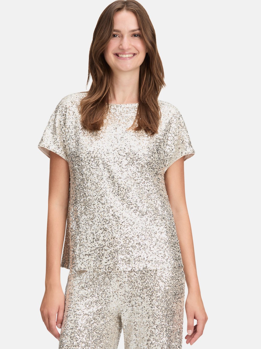 Betty & Co Blusenshirt Damen weiß, 40